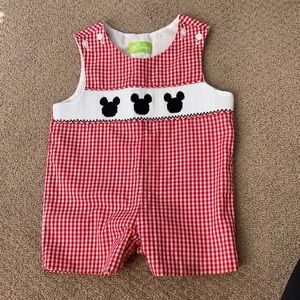 Smocked Disney Mickey Jon Jon